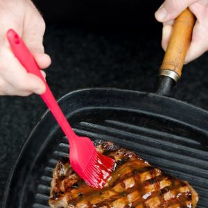 Solid Silicone Oil Brush For Cooking Baking BBQ