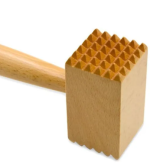 Wooden Double Sided Meat Hammer