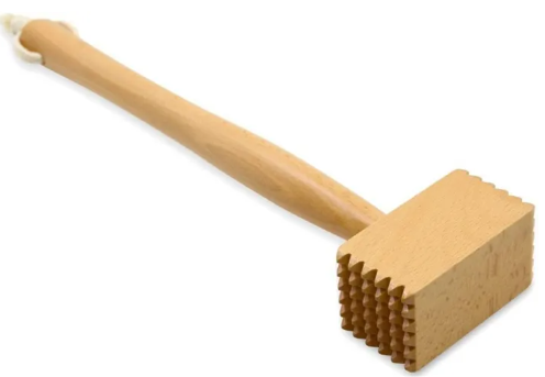 Wooden Double Sided Meat Hammer