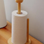 Wooden Kitchen Tissue Roll Paper Stand