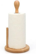 Wooden Kitchen Tissue Roll Paper Stand