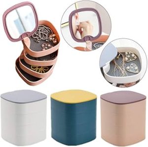 4 Layer Rotating Jewelry Organizer