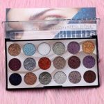 Miss Rose's Sequin Glitter Eyeshadow Palette of 18-color Palette (7001-083M2)