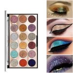 Miss Rose's Sequin Glitter Eyeshadow Palette of 18-color Palette (7001-083M2)