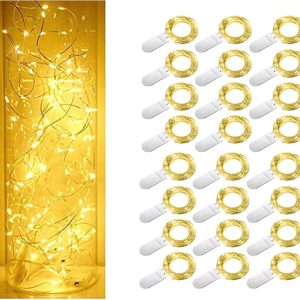 24 Pack LED Fairy Lights Battery Operated