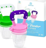 2 Baby Food Feeder Pacifiers