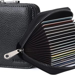 Credit Card Wallet for Women and Men the Perfect Genuine Leather Card Case