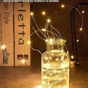 Brightown 12 Pack LED Fairy Lights Battery Operated String Lights