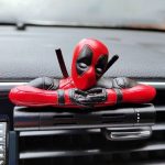 Dead Pool Car Interior Decoration Accessories-3 Pcs