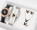 Gold Butterfly Chain Watch for Girls