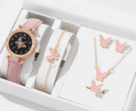 Gold Butterfly Chain Watch for Girls