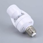 Infrared PIR Motion Sensor JHW-GL01 LED Light Lamp Bulb Holder Socket Switch