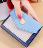 Luxury Leather Pocket Wallet Ladies Mini Purse