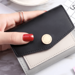 Luxury Leather Pocket Wallet Ladies Mini Purse