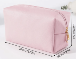 Makeup Pouch, the Smaller Makeup Pouch and Travel Makeup Organizer