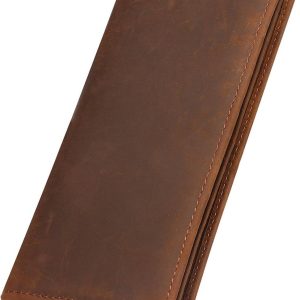 Men's Vintage Leather Long Wallet