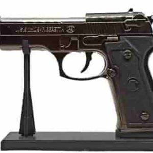 Metal 9mm Pistol Gun Shaped Cigarette Lighter