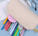 PU Leather Cosmetic Pencil Bags