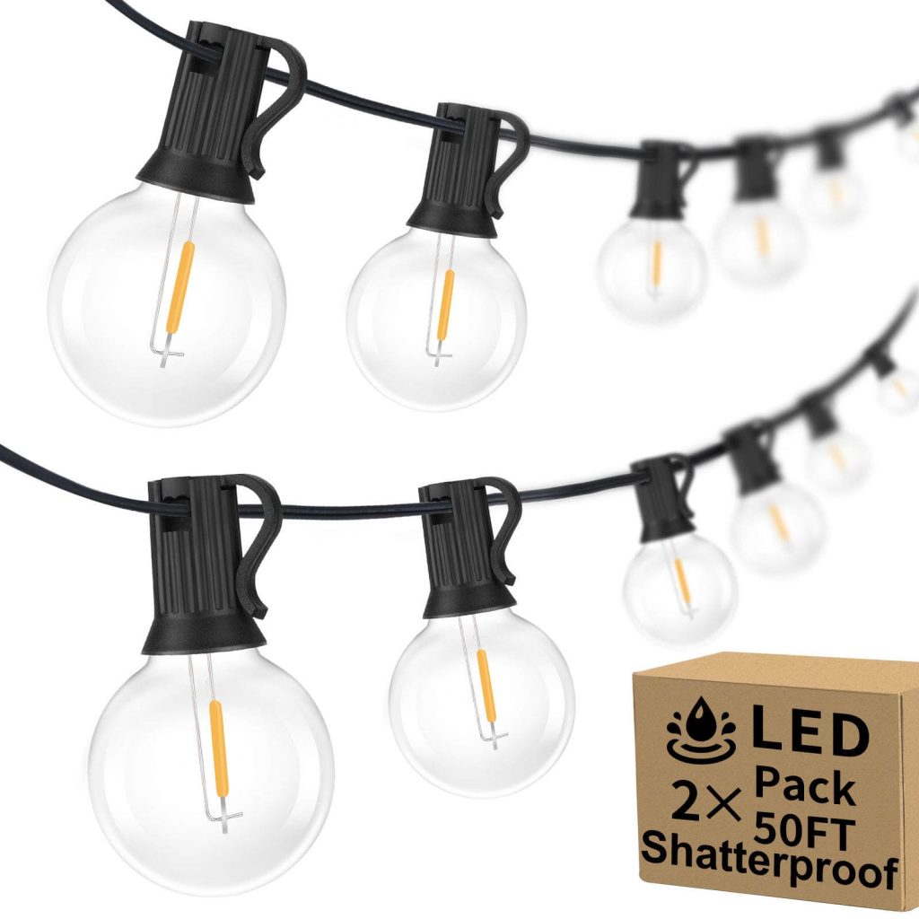 Pack of 2 Led Hanging String Lights