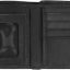 Steve Madden Men's Slim Leather Wallet Black