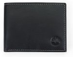 Timberland Men's Leather Wallet, Black 