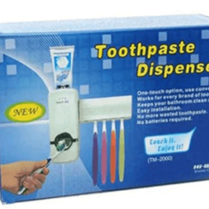 Toothpaste dispenser plastic with box