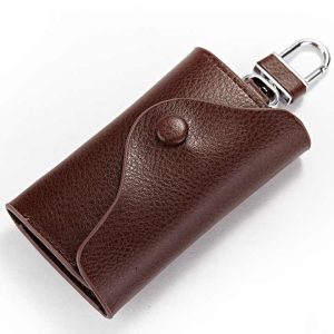 Unisex-Adult Leather Key Case Wallet