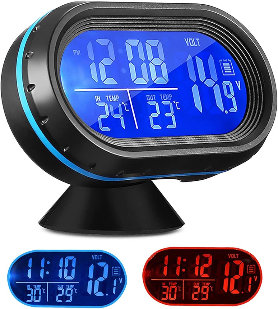 VST-7009V 4 In 1 Digital Car Clock