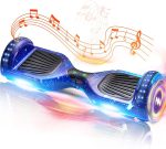 WEELMOTION Hoverboard with Music Speaker and LED Front Lights All Terrain 6.5