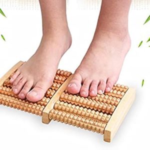 Wooden Roller Foot Massager