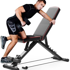 Yoleo Adjustable Weight Bench