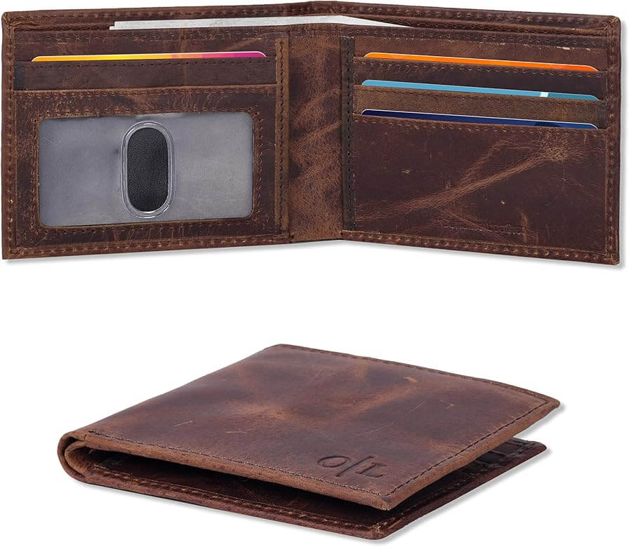 Oak Leathers Leather Wallet for a Men