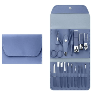 16 Piece Manicure Pedicure Nail Care Set Cutter Clippers Kit