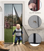 Magic Mesh Magnetic Screen Door