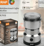 RAF R-7113 SILVERCLASS 4 blades 300 watts Electric Coffee and Spices Masala Grinder