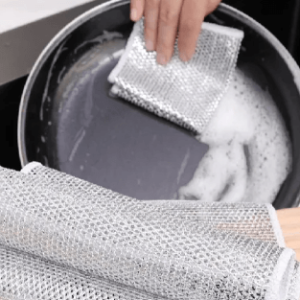 Steel Wire Cleaning Cloth Packing of 4