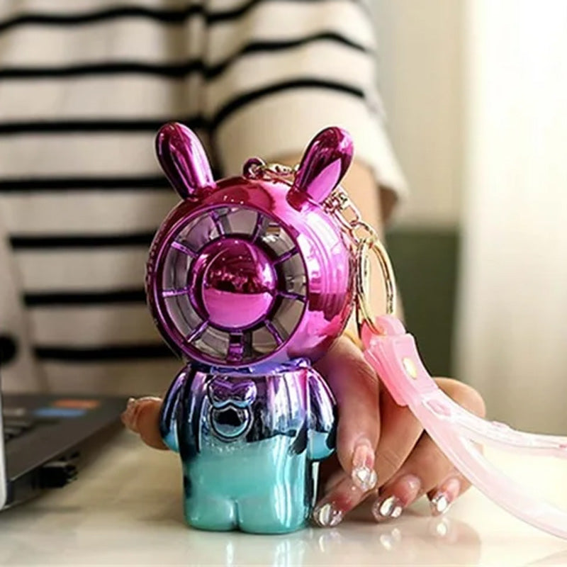 usb mini cute Cartoon bear fan
